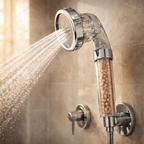 Duchero de Mano Multifuncional filtro de piedras volcánicas ionizadas