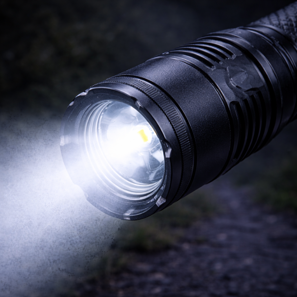 Linterna LED Recargable de Alta Potencia