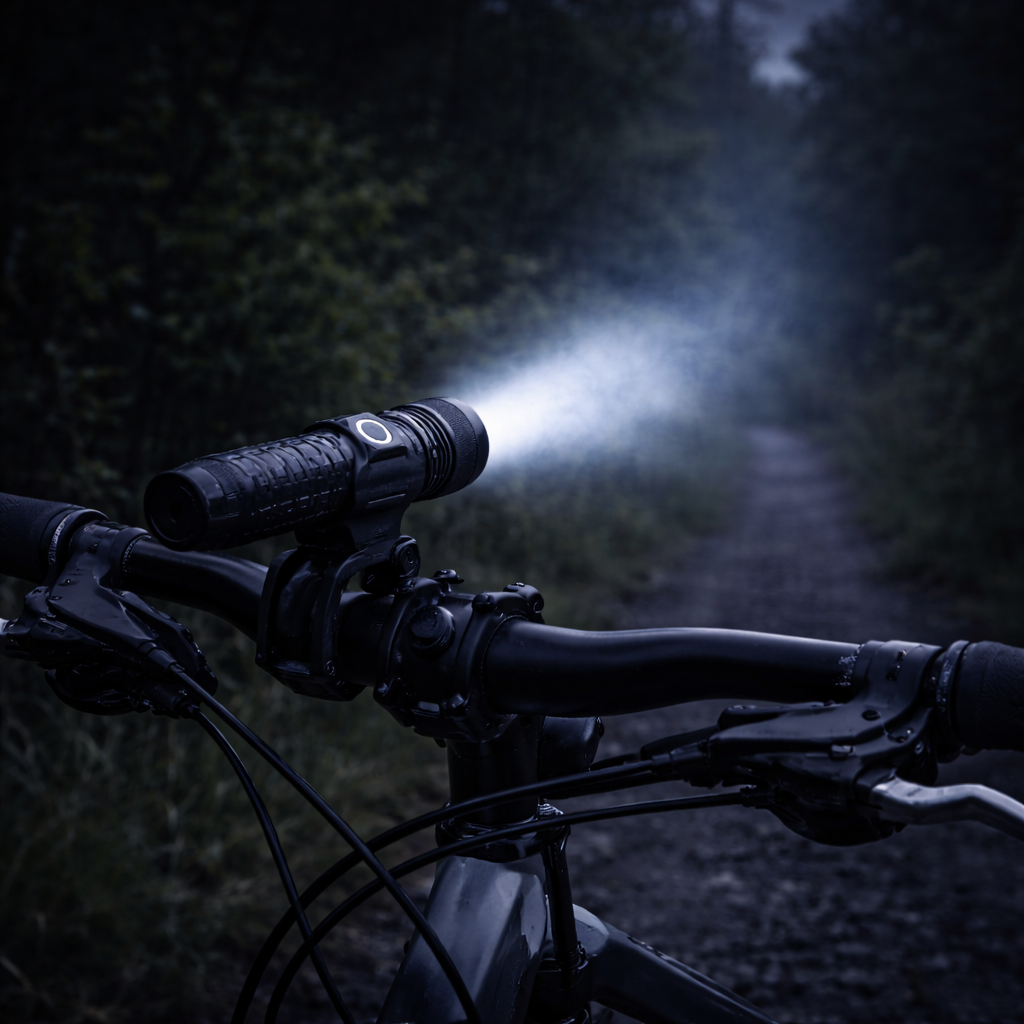 Linterna LED Recargable de Alta Potencia